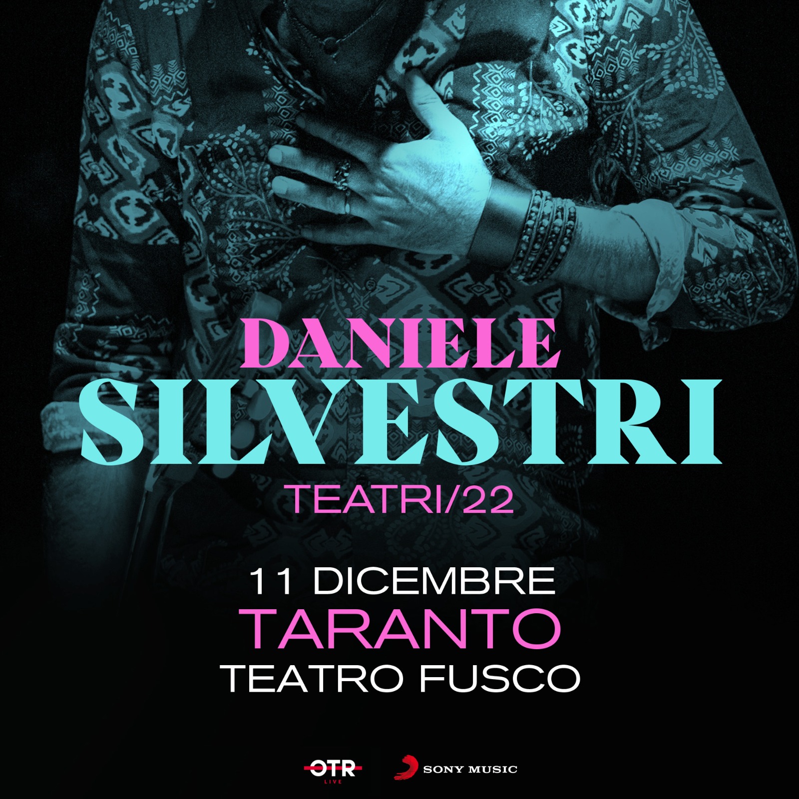 Teatro Fusco Daniele Silvestri 11 dicembre 2022 Stagione Musicale  