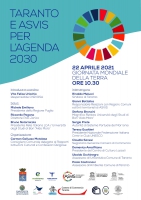 Taranto e Asvis per l’Agenda 2030, un webinar per celebrare la Giornata Mondiale della Terra